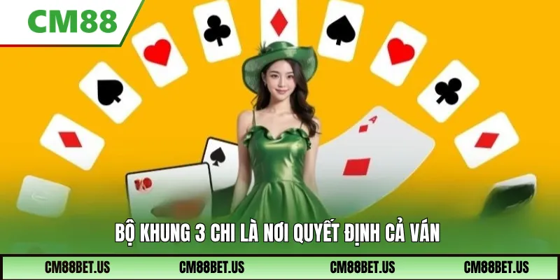 Bộ khung 3 chi là nơi quyết định cả ván
